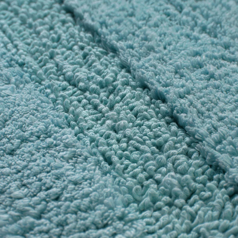 Badteppich Rauch Blau "Knut" WECONhome Basics