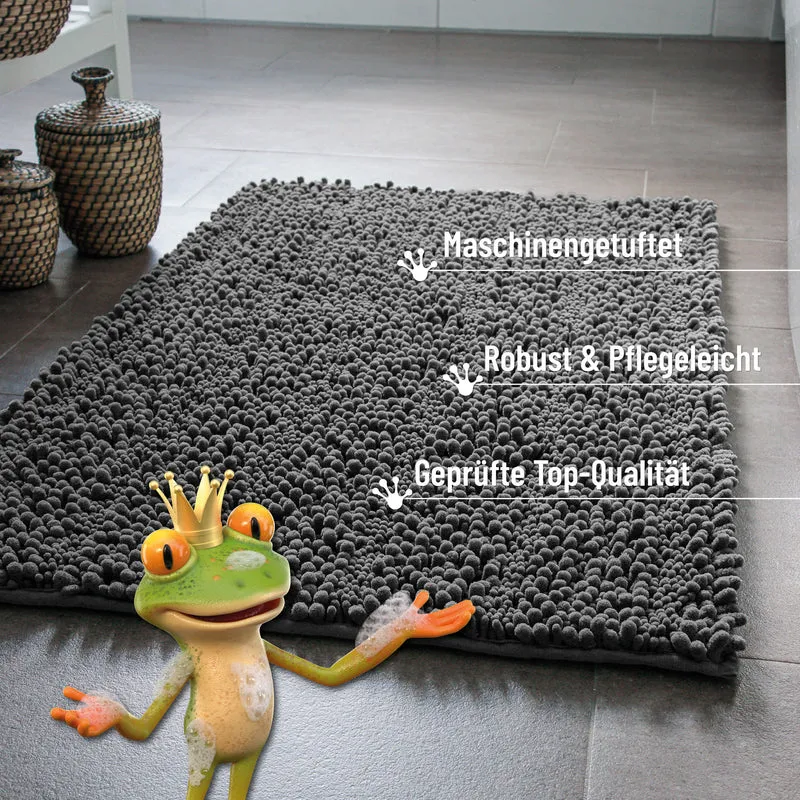 Badteppich Grau "Benno" WECONhome Basics