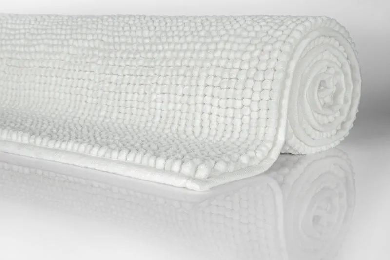 Badteppich Weiß "Balu" WECONhome Basics