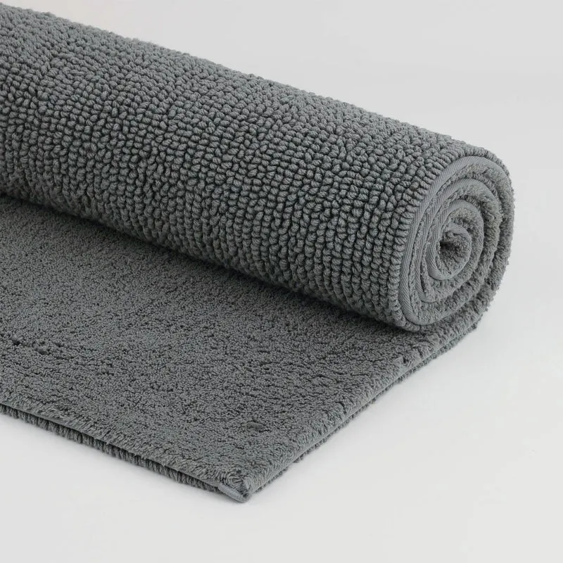 Rhomtuft Badteppich Pur Kiesel