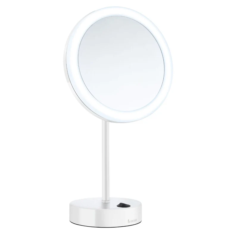 Kosmetikspiegel mit LED Dual Light, freistehend, Art.Nr. 484E