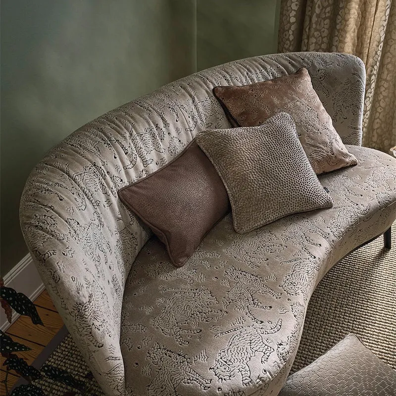 Leoni – luxuriöser Jacquard-Vorhang nach Maß mit Tier Animal Design blickdicht