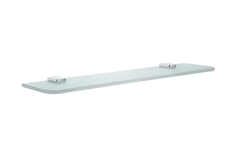 Smedbo ICE Badezimmerkonsole mit Mattglas-Ablage 600 mm, Chrom poliert, Art.Nr. OK347