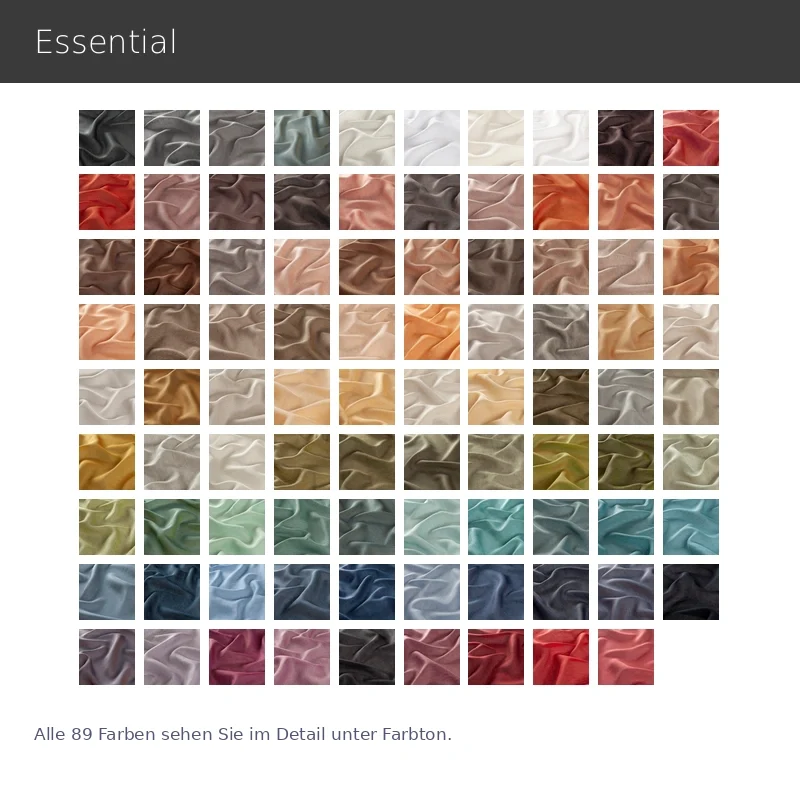 Essential – hochwertiger Leinenvorhang halbtransparent nach Maß lässige Eleganz