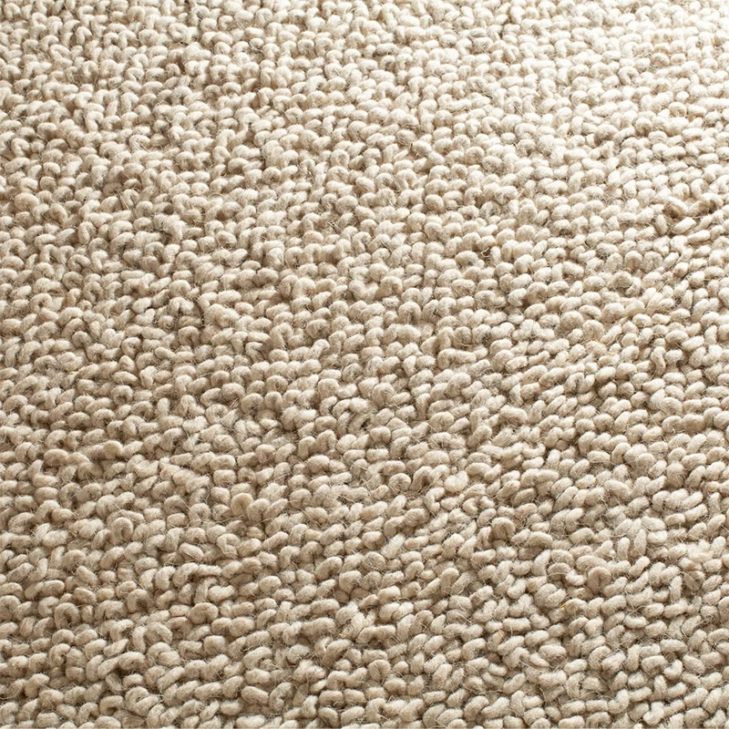 Loop – natürlicher weicher Schurwoll-Teppich nach Maß mit lebendiger Schlingenstruktur