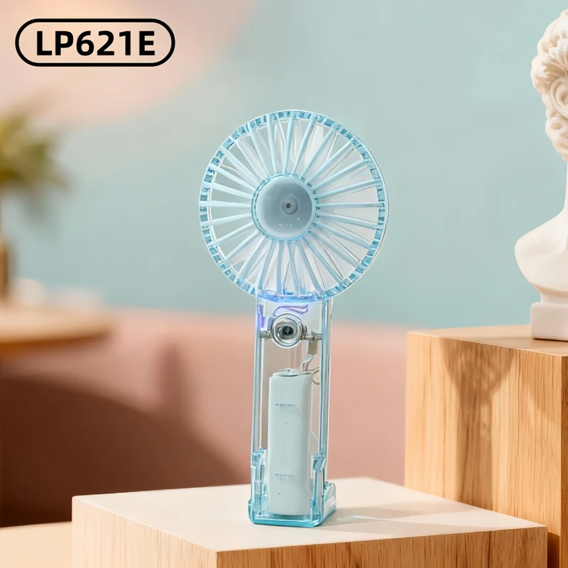 Dame Bærbar USB Håndvifte med fleksibel hodejustering Luvikno