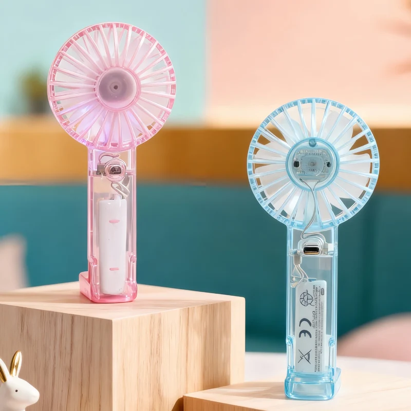 Dame Bærbar Mini-Vifte med USB-ladefunksjon og elegant design Luvikno
