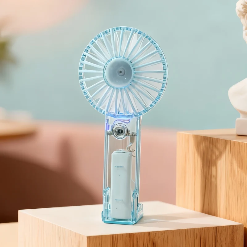 Dame Bærbar Mini-Vifte med USB-ladefunksjon og elegant design Luvikno