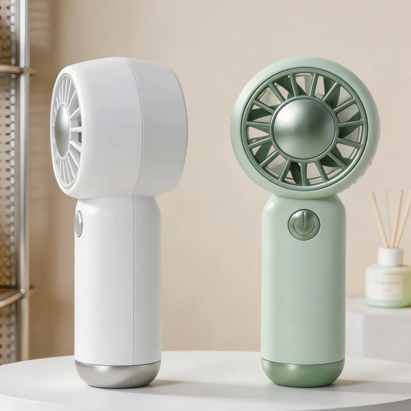 Damer Bærbar Mini-Ventilator med USB-ladefunksjon og ergonomisk design Luvikno