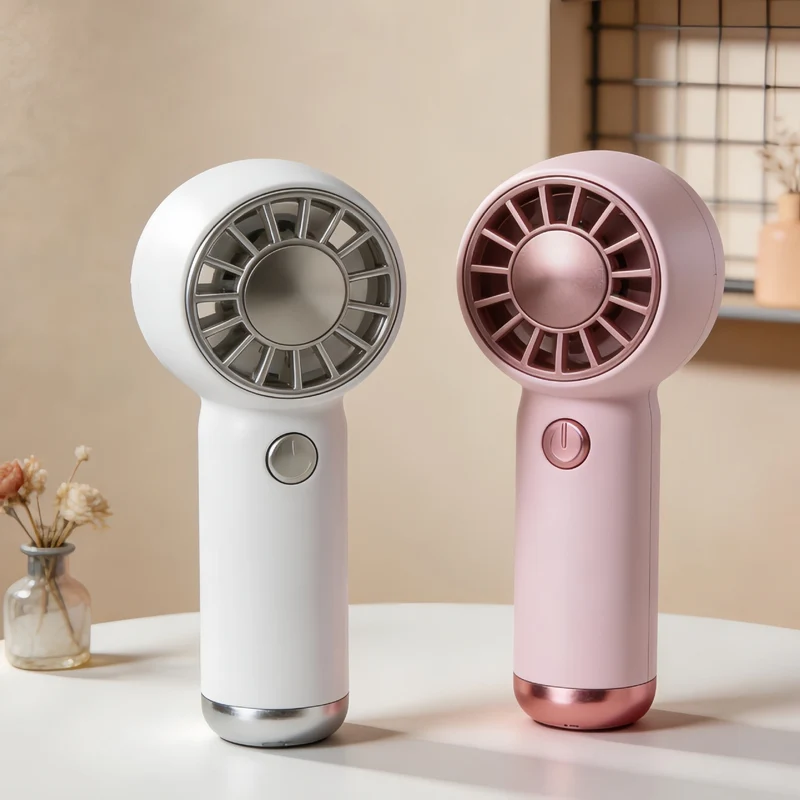Damer Bærbar Mini-Ventilator med USB-ladefunksjon og ergonomisk design Luvikno