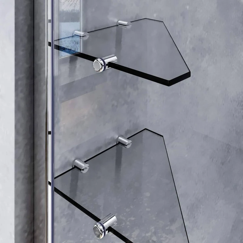 SONNI Badewannenaufsatz 2teilig Duschwand mit Seitenteil für Badewanne Duschkabine New