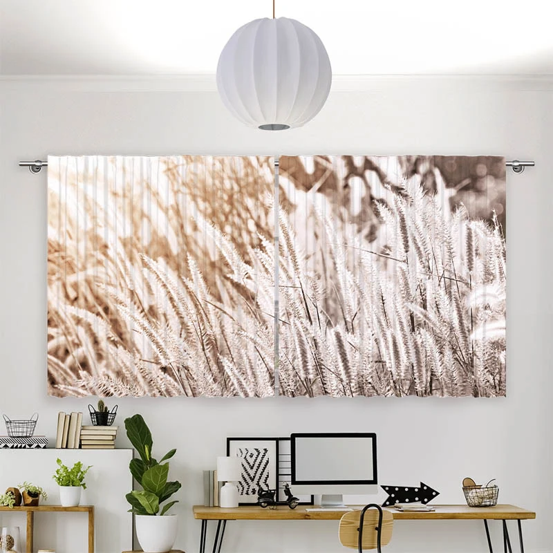 Vorhang Motiv "Pampas Gras"