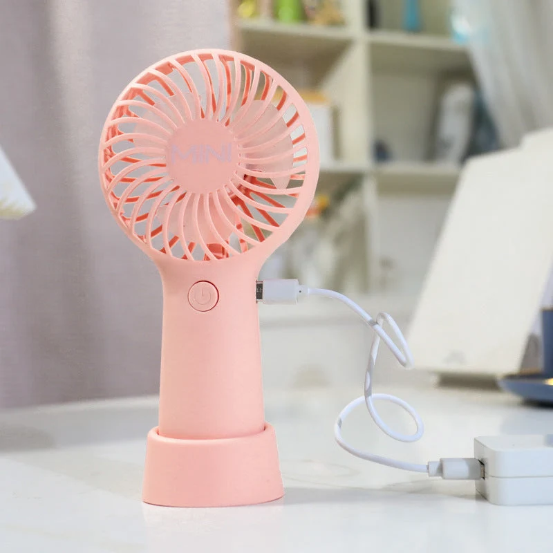 Dame Bærbar Mini-Håndvifte med ergonomisk design Luvikno