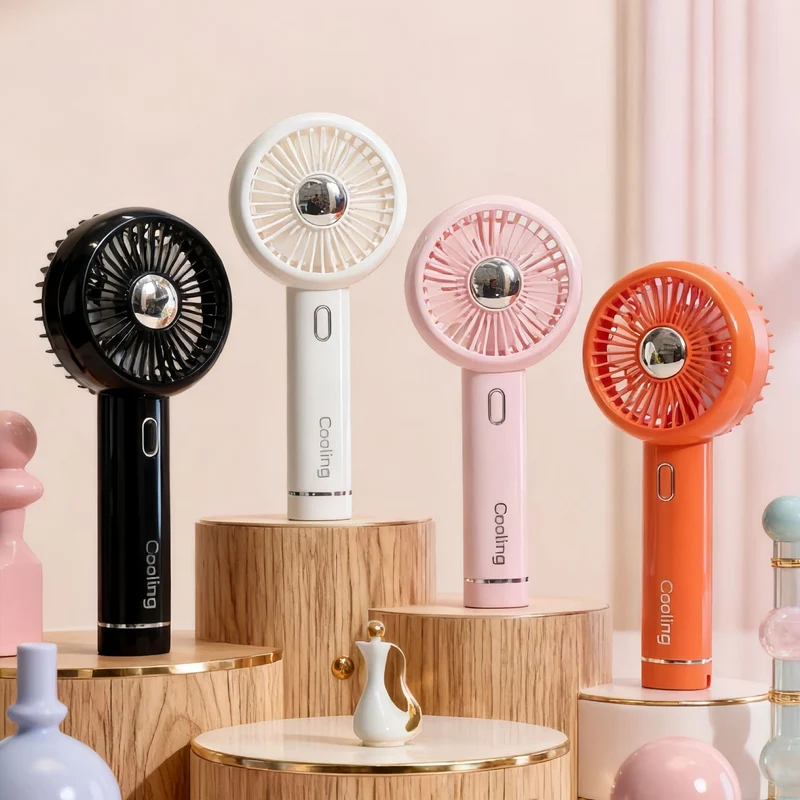 Dame Bærbar Håndvifte med USB-ladefunksjon og innovativt design Luvikno