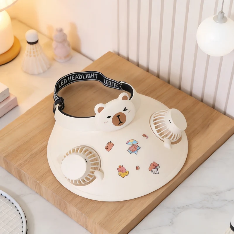 Damer Bærbar Håndvifte med dyreaktig Panda-design Luvikno