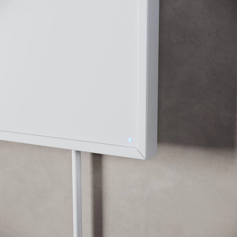 SONNI Infrarotheizung mit Fernbedienung Heizkörper elektrisch Wandheizung Elektroheizung Kohlenstoffkristall IP54 Überhitzungsschutz weiß ,mit/Ohne Fernbedienung