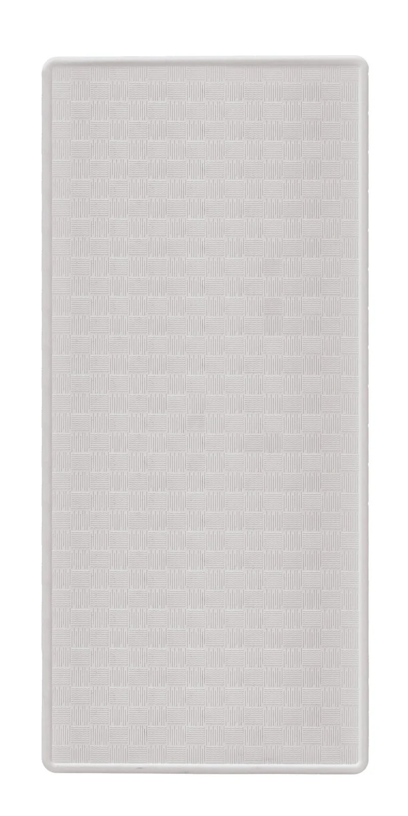 Wanneneinlage RUBY Silbergrau 35 x 75 cm