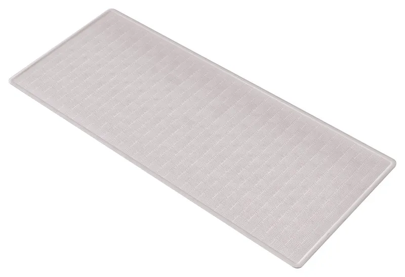 Wanneneinlage RUBY Silbergrau 35 x 75 cm