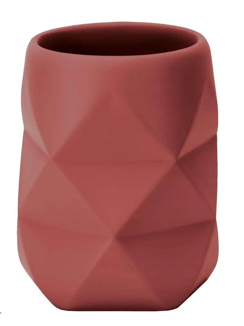 Zahnputzbecher CRACKLE Rosenholz