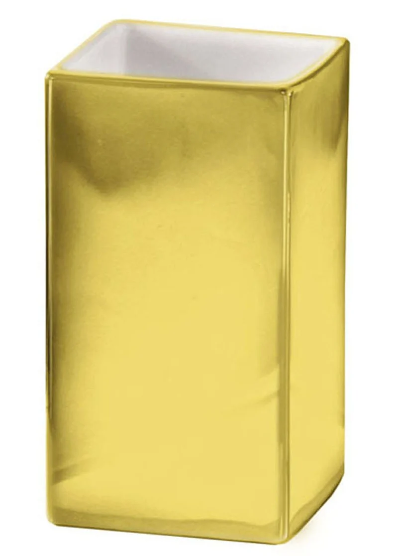 Zahnputzbecher GLAMOUR Goldfarben