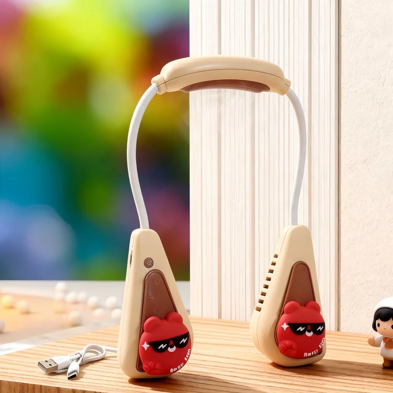 Dame Bærbar Bluetooth-høyttaler med leken bjørnemotiv Luvikno