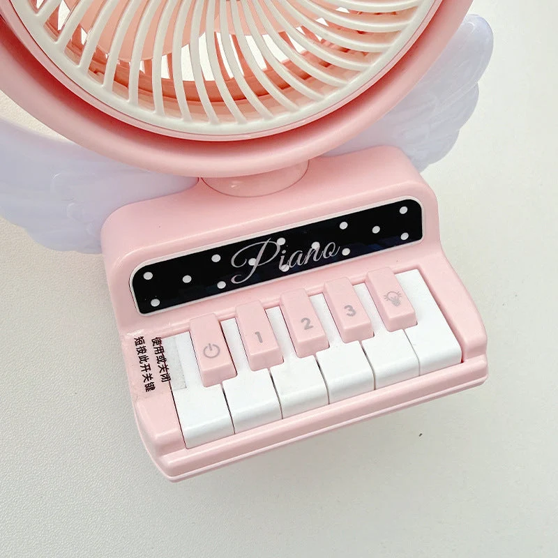 Dame bordvifte i lekent piano-design Luvikno