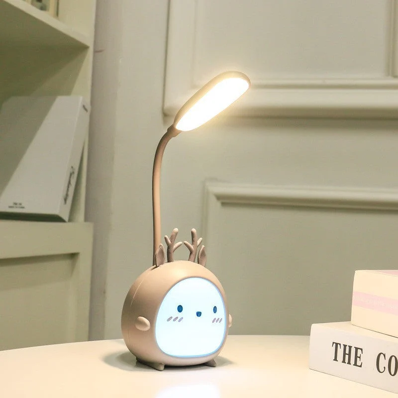 Dame LED skrivebordslampe i leken design Luvikno