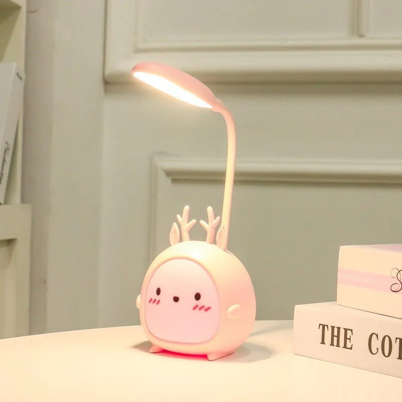 Dame LED skrivebordslampe i leken design Luvikno