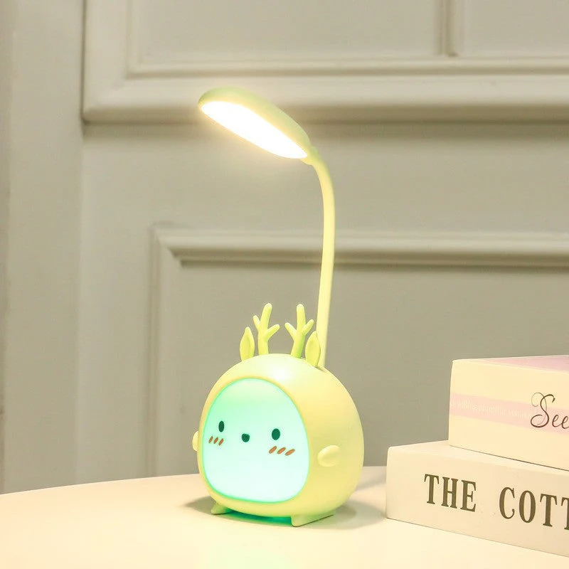 Dame LED skrivebordslampe i leken design Luvikno