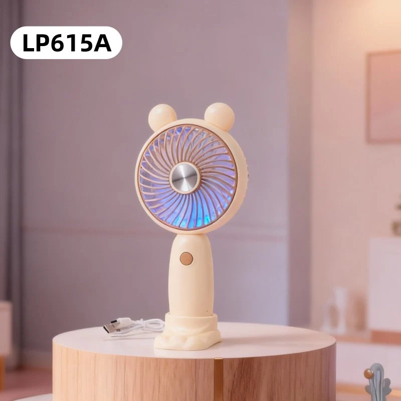 Dame Komfortabel USB Vifte med mykt Dyredesign Luvikno