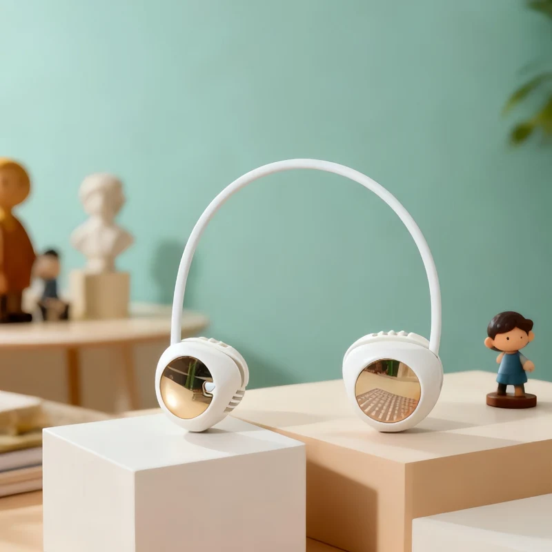 Dame trådløse Bluetooth-hodetelefoner med ergonomisk design Luvikno