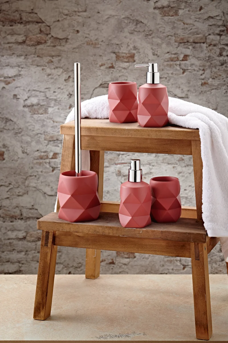Seifenspender CRACKLE Rosenholz