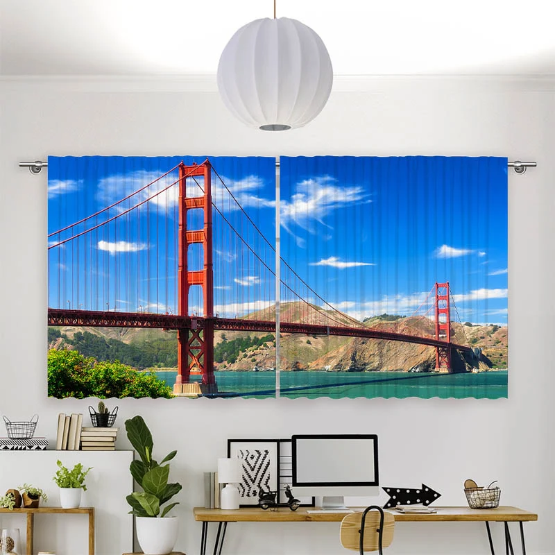 Vorhang Motiv "Golden Gate Bridge"