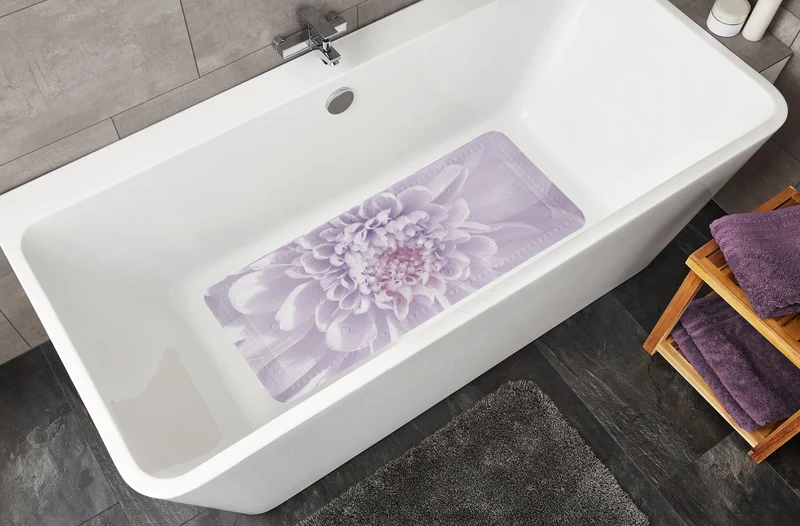 Wanneneinlage DAHLIA Lavendel 36 x 92 cm