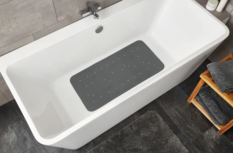 Wanneneinlage SOFTY Schiefer 36 x 80 cm