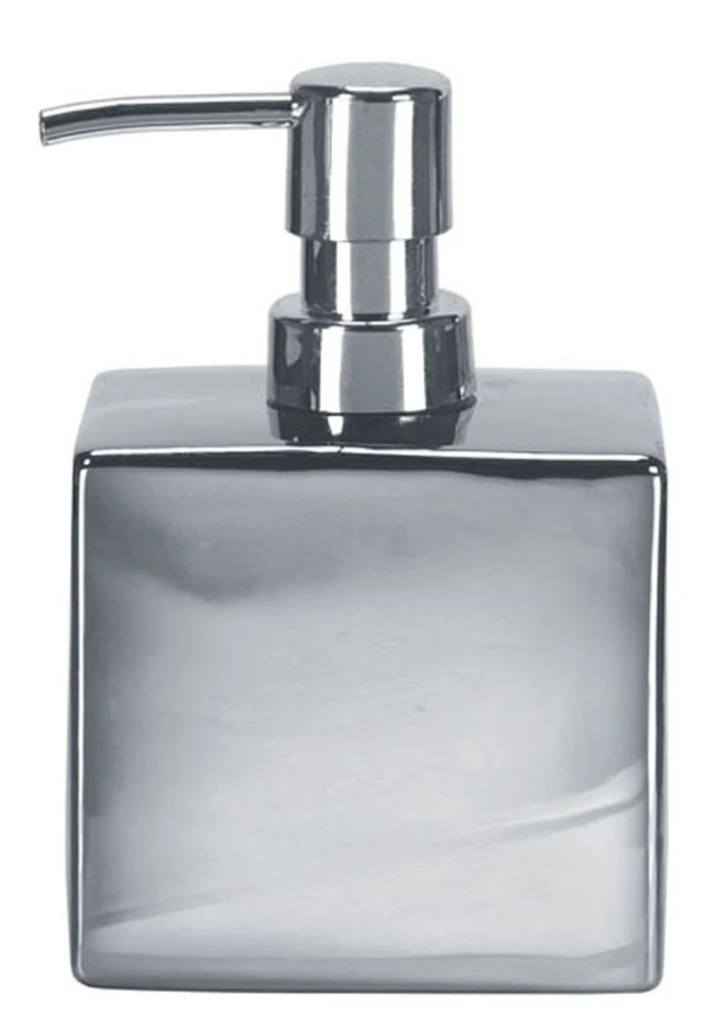 Seifenspender GLAMOUR Silberfarben