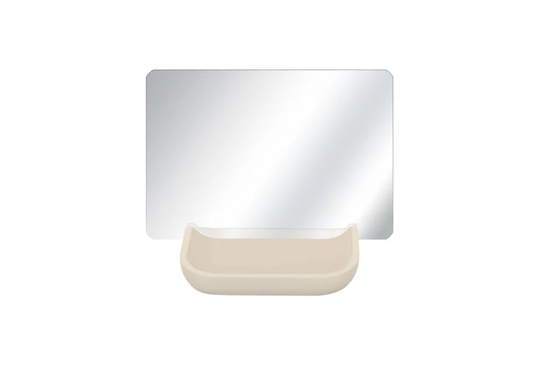 Kosmetikspiegel TRAY MIRROR Sandbeige