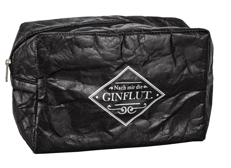 Kosmetiktasche GIN Schwarz S