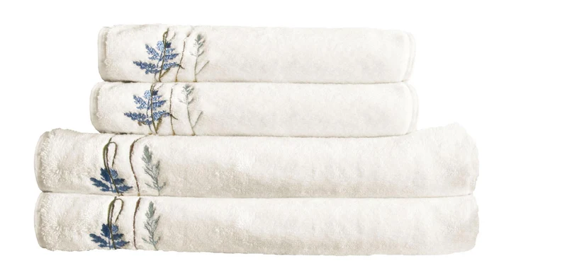 Frottier Handtuch SAVANNAH Seidenfarben 50x100 cm