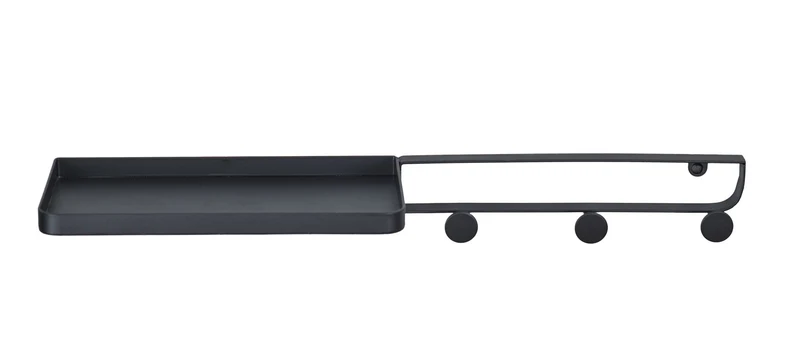 Hakenleiste FRAMEWORK SHELF Schwarz M
