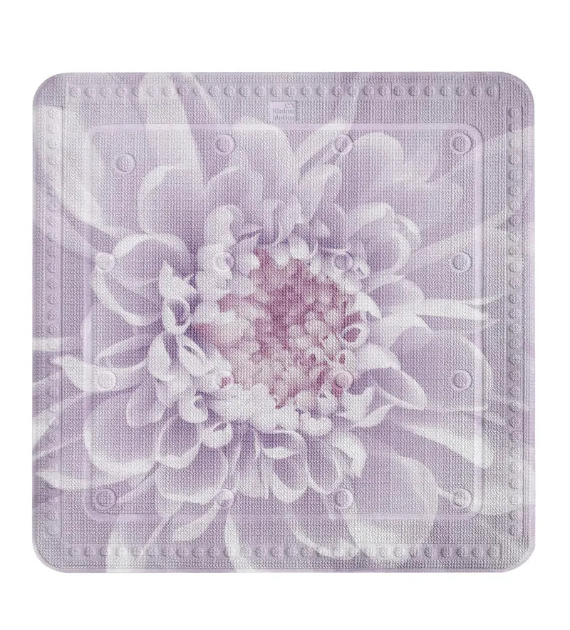Duscheinlage DAHLIA Lavendel 55 x 55 cm