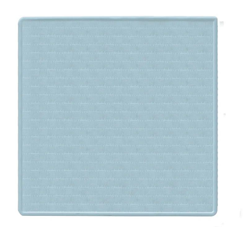 Duscheinlage RUBY Wasserblau 53 x 53 cm