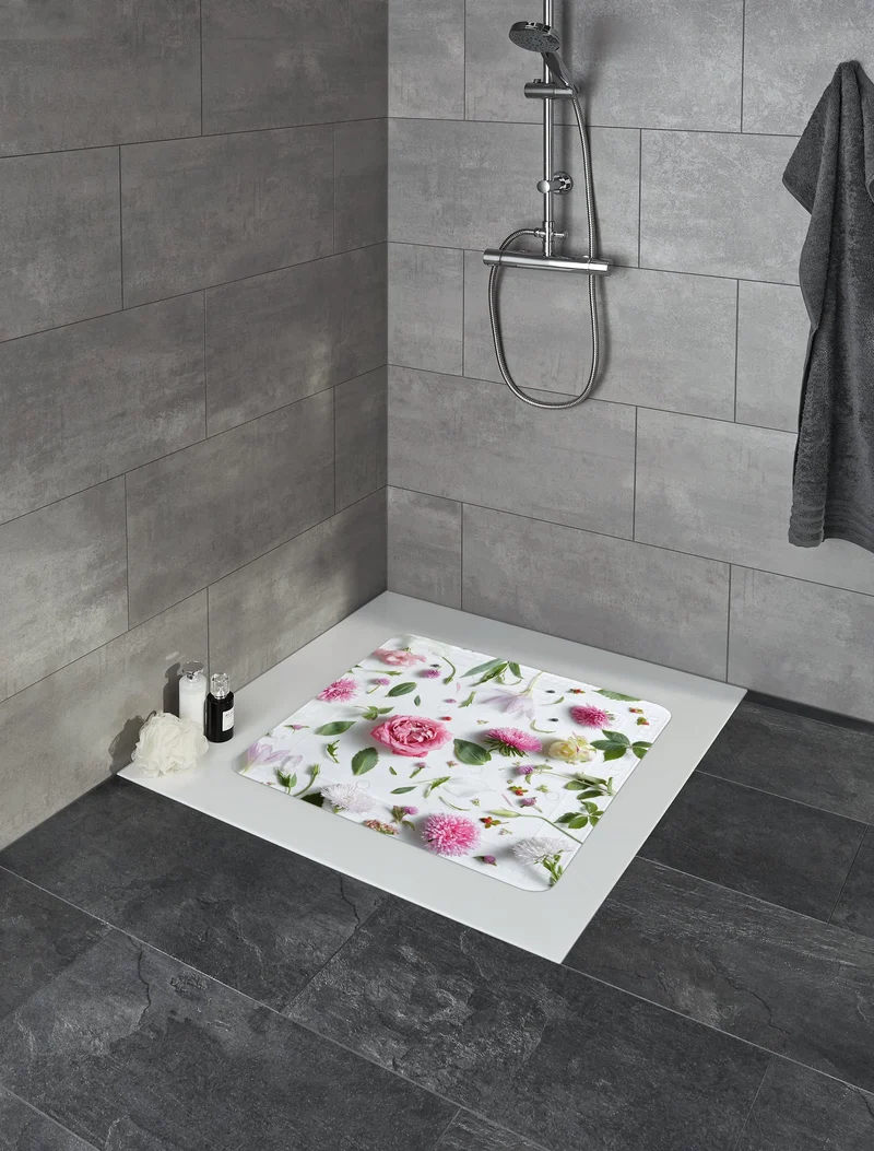 Duscheinlage ROSALIE Multicolor 55 x 55 cm