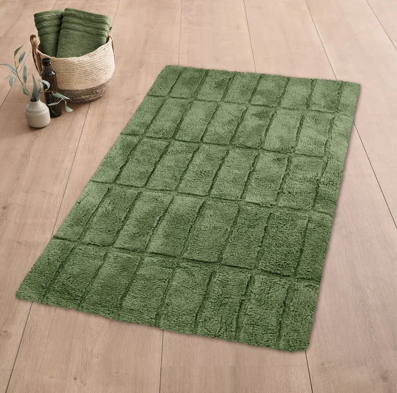 Badteppich TILES Forest 70 x 120 cm