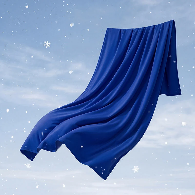 Unisex nan termoregulerende Kasjmir-optikk Kosepledd i mikrofiber ekstra stor Luvikno