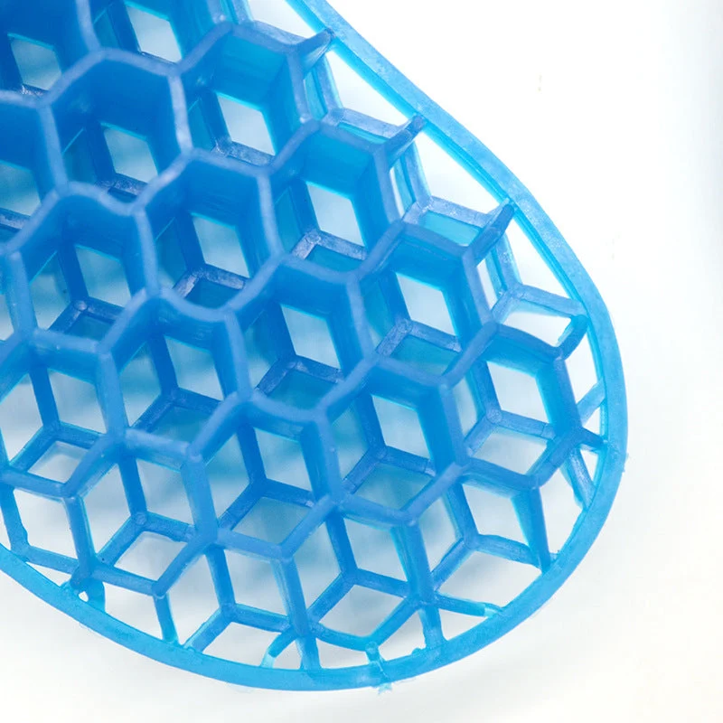 Unisex nan ergonomisk U-formet gel nakkepute med bikake struktur Luvikno