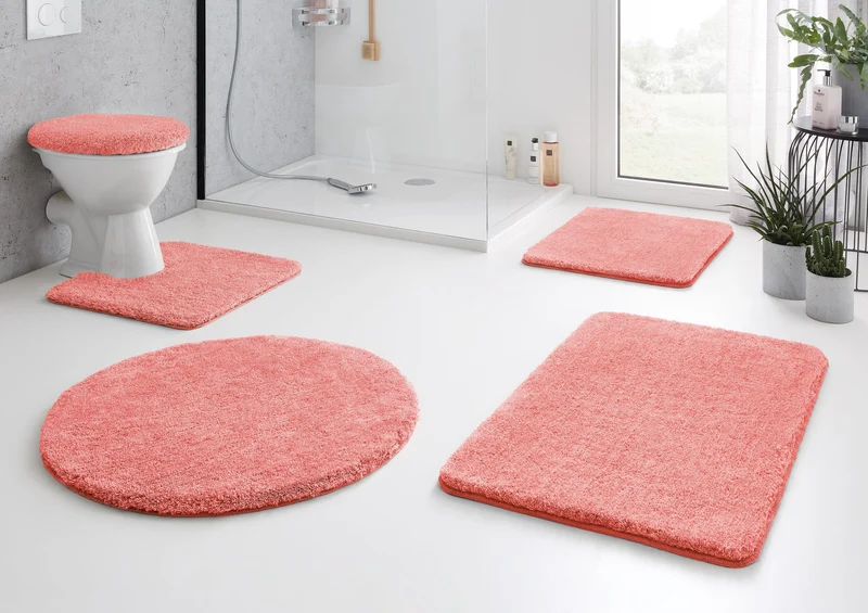 Badteppich RELAX Pastellrose 55 x 65 cm