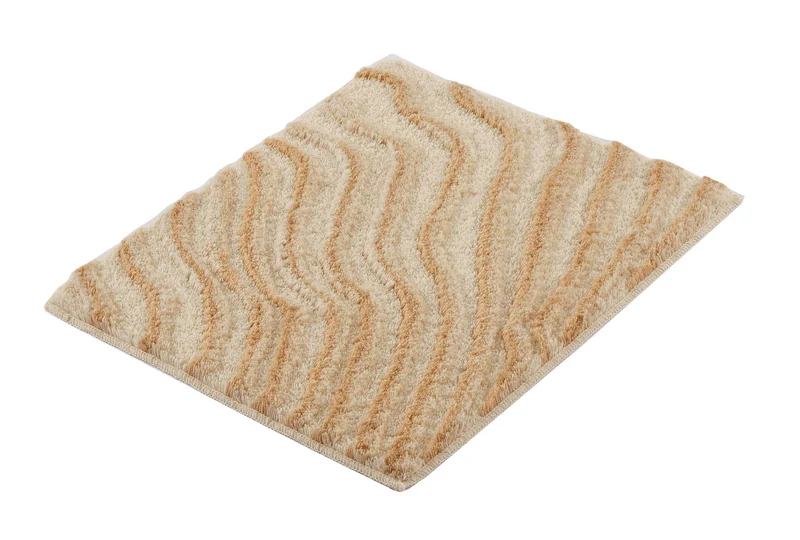 Badteppich TERRACE Sandbeige 55 x 65 cm