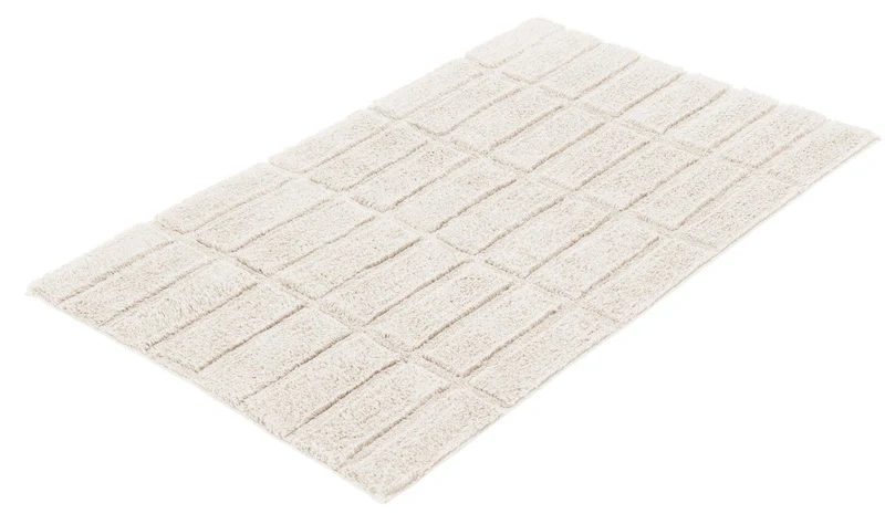 Badteppich TILES Natur 60 x 100 cm