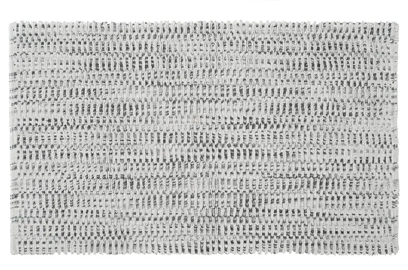 Badteppich SWAY Platinfarben 60 x 100 cm